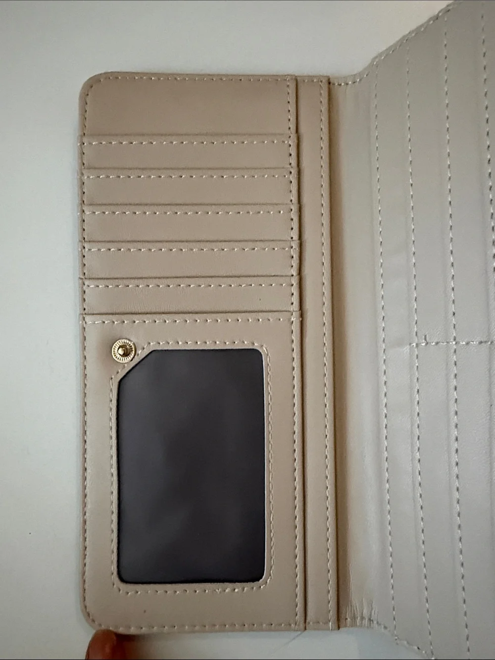Floral Bookshelf Zip Wallet - Black Multi NWOT
